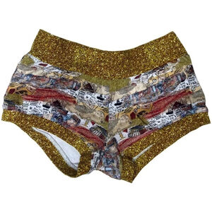 Handmade Harry Potter Cheeky Boyshorts XS | Cotton Boxer Pajama Shorts